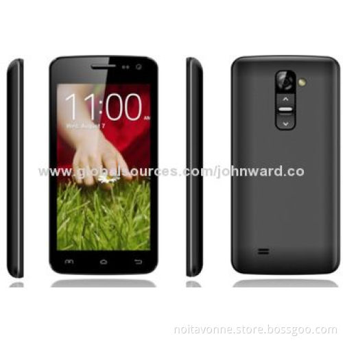 4.5-inch Android 4.2 OS Smartphones, IPS Screen, 480 x 854 Pixels, MT6572 Dual-core, Dual-camera